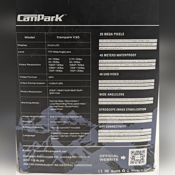 CamPark touch screen camera - Picture 2 of 8